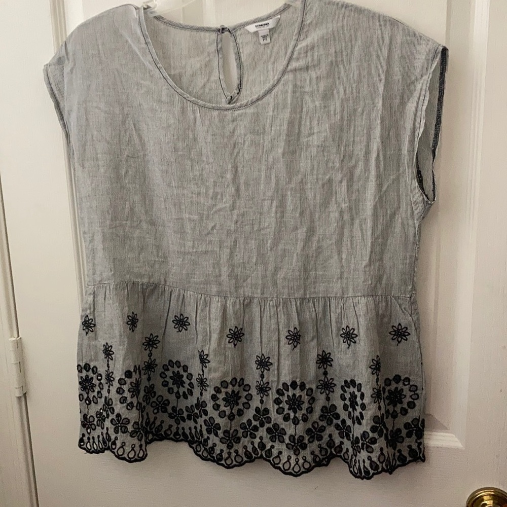 FINAL MARKDOWN Ladies Sonoma peplum top petite small